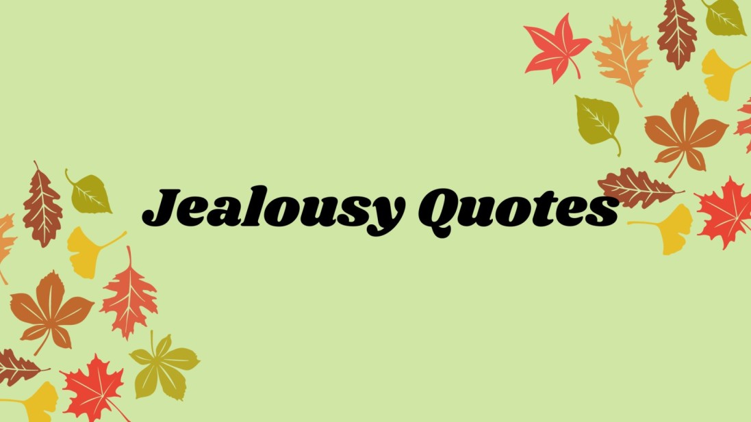 Jealousy Quotes