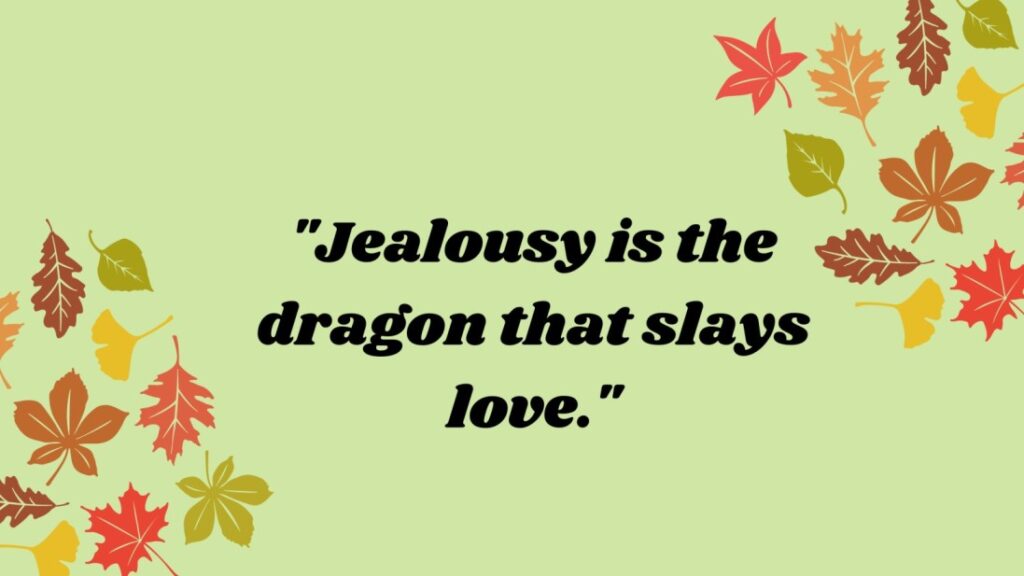 Jealousy Quotes